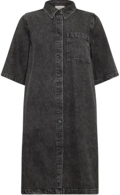 Online Kjole - Lisea - Vintage Grey Denim Kjoler