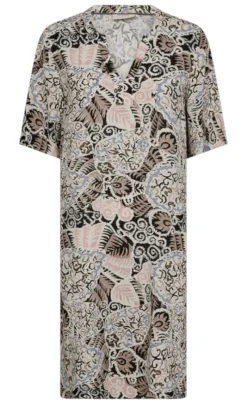 Kjole - Suralda - Black w. Moonbeam Kjoler