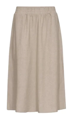 Nederdel - Lava - Sand Melange Nederdele