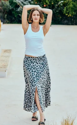 New Nederdel - Lavisco - Sand Melange w. Black Nederdele