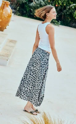 New Nederdel - Lavisco - Sand Melange w. Black Nederdele