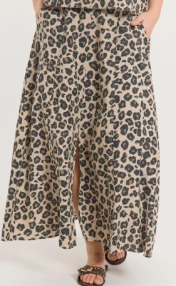 New Nederdel - Lavisco - Sand Melange w. Black Nederdele