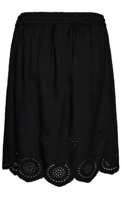 Discount Nederdel - Linus - Black Nederdele