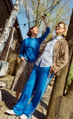 Outlet Nederdel - Malay - Rainy Day w. Silver Mink Nederdele