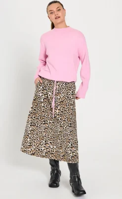 Outlet Nederdel - Malay - Rainy Day w. Silver Mink Nederdele