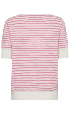 Hot Pullover - Dodo - Star Off-white w. Fuchsia Pink Striktrøjer & Sweat