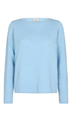 Pullover - Dodo Dottie - Chambray Blue Striktrøjer & Sweat