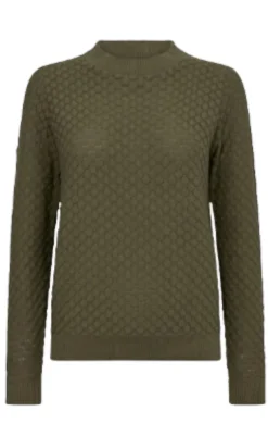 Sale Pullover - Dodo Damio - Deep Lichen Green Striktrøjer & Sweat