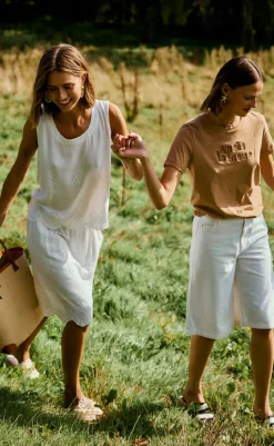 Sale Shorts - Cilla - Brilliant White Shorts