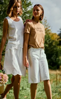 Sale Shorts - Cilla - Brilliant White Shorts