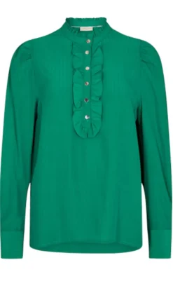 Skjorte - April - Pepper Green Skjorter