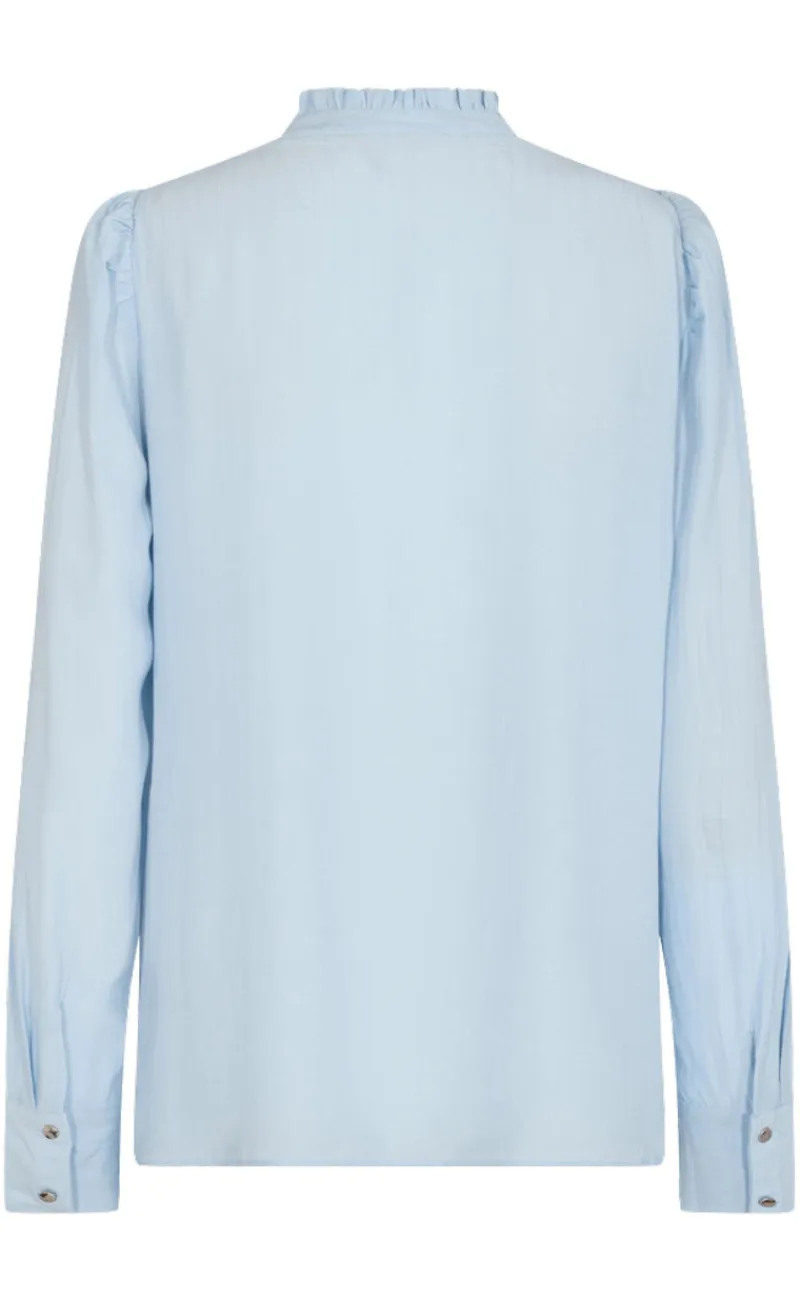 New Skjorte - April - Forever Blue / Chambray Blue Skjorter