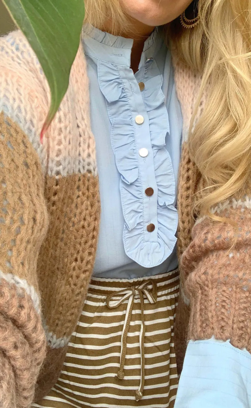 New Skjorte - April - Forever Blue / Chambray Blue Skjorter