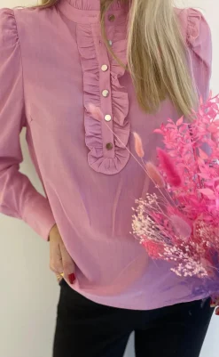 Hot Skjorte - April - Lilac Sachet Skjorter