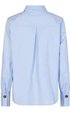 Skjorte - Flynn - Chambray Blue Skjorter