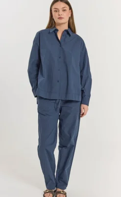 Clearance Skjorte - Jally - Navy/Blazer Skjorter|Blazere & Indejakker