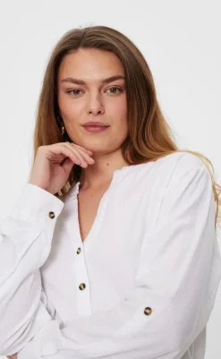 Hot Skjorte - Lava - Brilliant White Skjorter