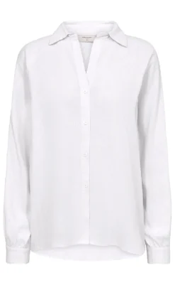 New Skjorte - Lava L/S - Brilliant White Skjorter