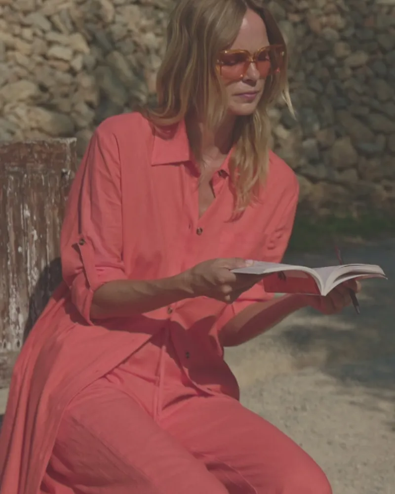 Sale Skjorte - Lava Simple - Hot Coral Skjorter