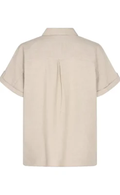 Hot Skjorte - Lava SS - Sand Melange Skjorter