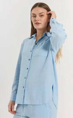 Clearance Skjorte - Lava Simple - Chambray Blue Skjorter
