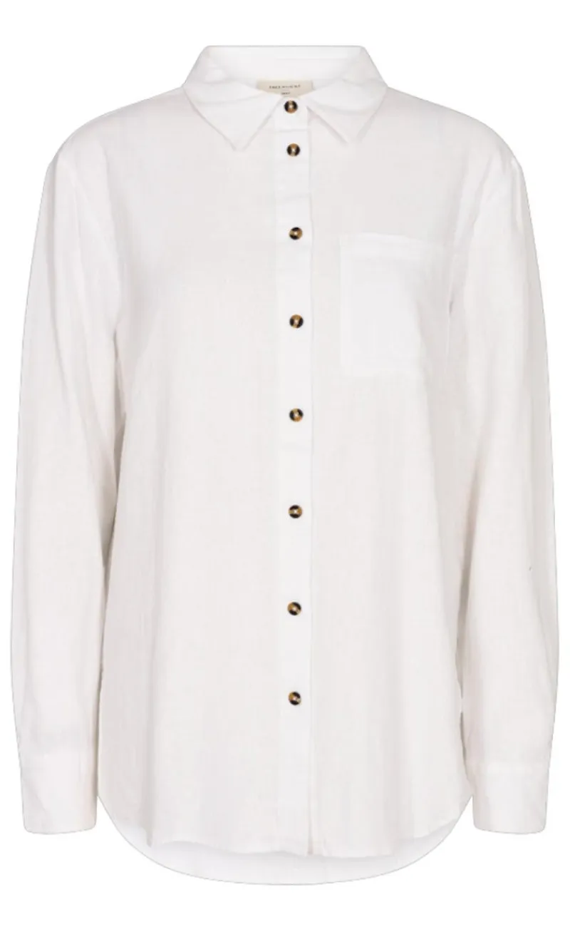 Online Skjorte - Lava Simple - Brilliant White Skjorter