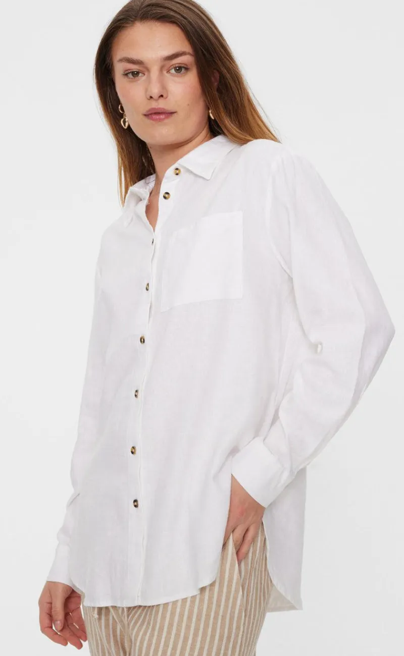 Online Skjorte - Lava Simple - Brilliant White Skjorter