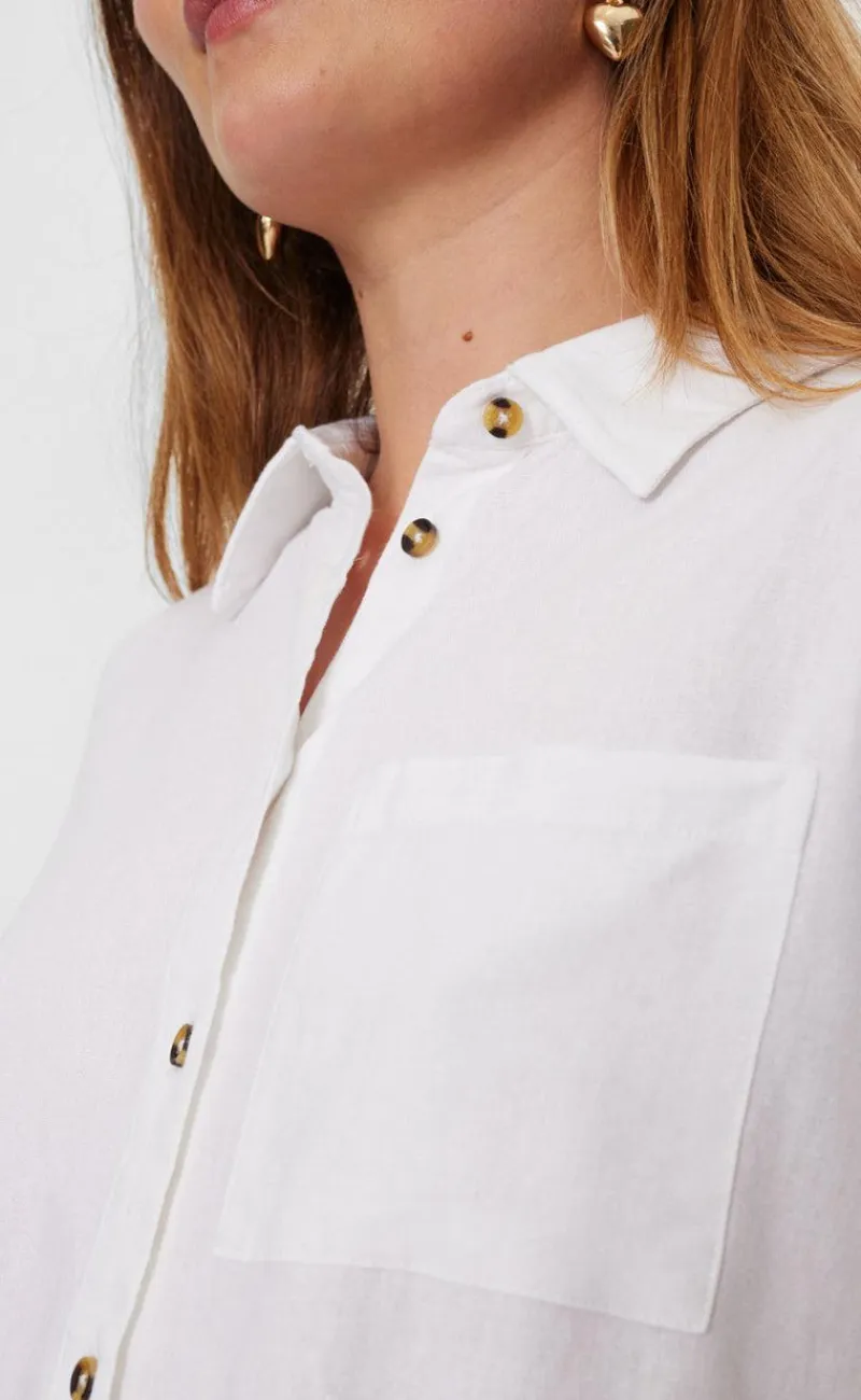 Online Skjorte - Lava Simple - Brilliant White Skjorter