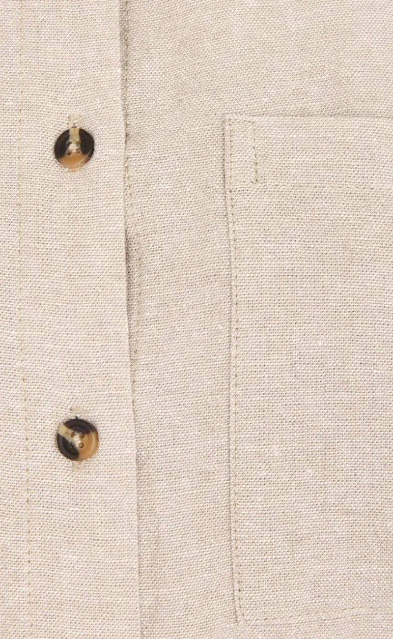 Clearance Skjorte - Lava Simple - Sand Melange Skjorter