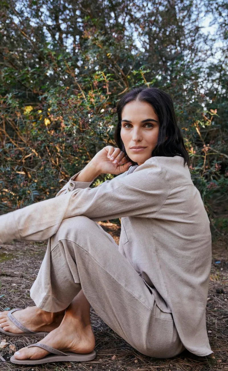 Clearance Skjorte - Lava Simple - Sand Melange Skjorter