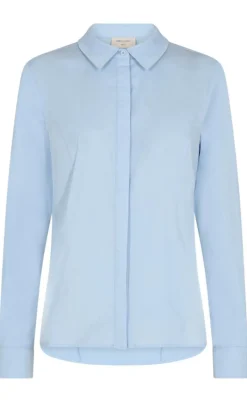Online Skjorte - Oriana - Chambray Blue Skjorter