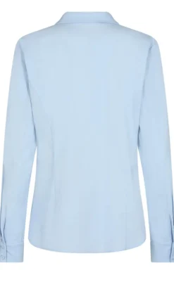 Online Skjorte - Oriana - Chambray Blue Skjorter