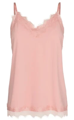 Hot Top - Bicco Strap - Pale Mauve T-shirts & Toppe