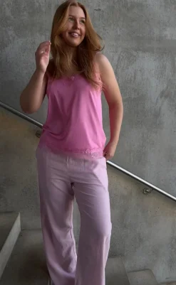 Clearance Top - Bicco Strap - Fuchsia Pink T-shirts & Toppe