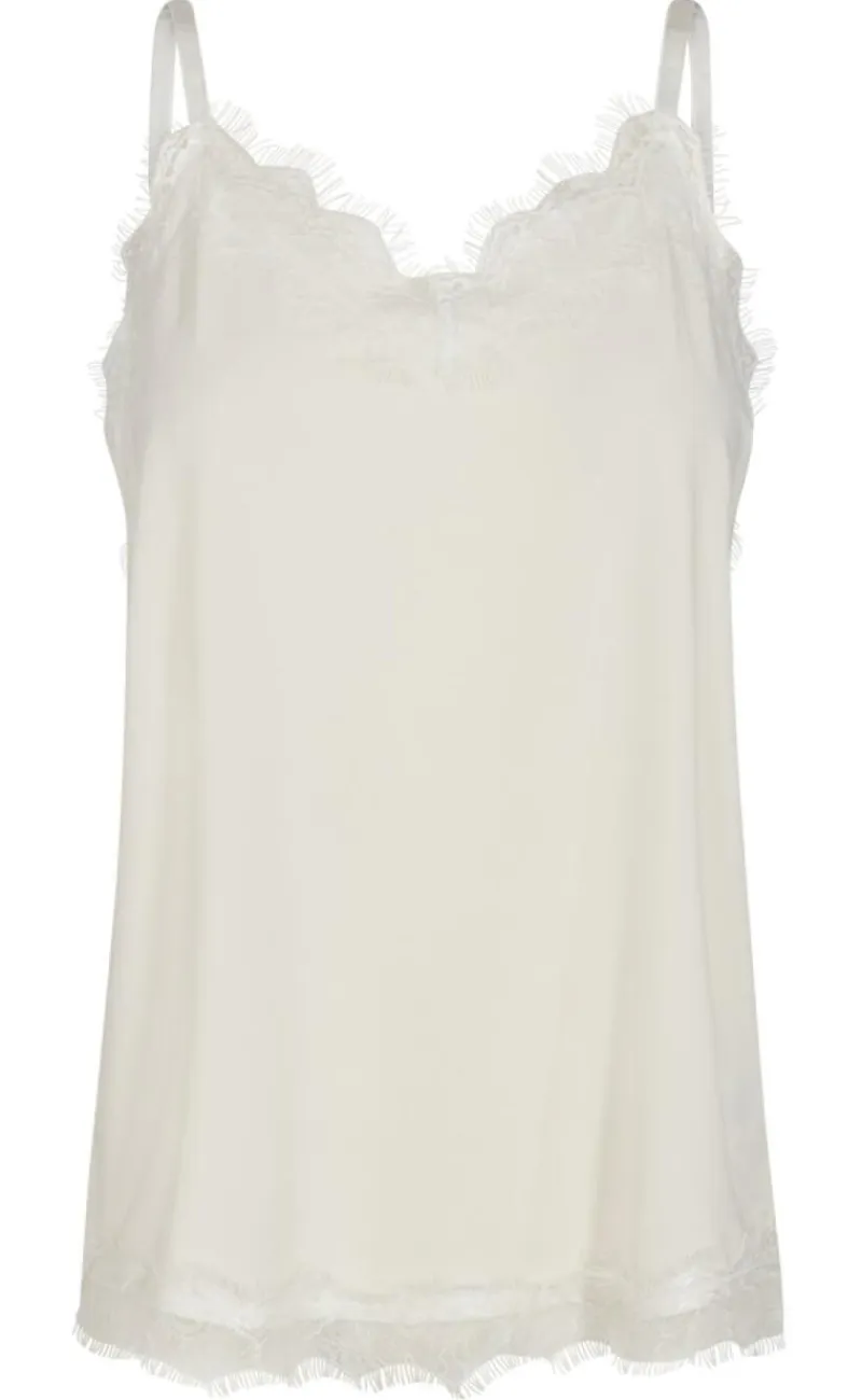 Sale Top - Bicco Strap - Off White T-shirts & Toppe