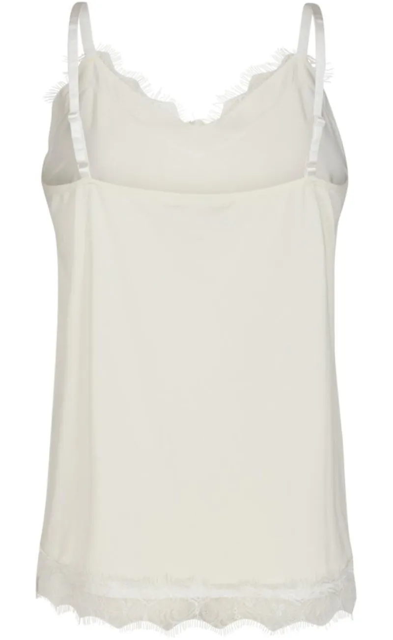 Sale Top - Bicco Strap - Off White T-shirts & Toppe