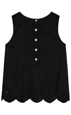 Sale Top - Linus - Black T-shirts & Toppe