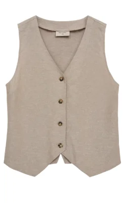 Hot Vest - Lava - Sand Melange Veste