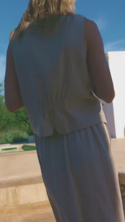 Hot Vest - Lava - Sand Melange Veste