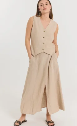 Hot Vest - Lava - Sand Melange Veste