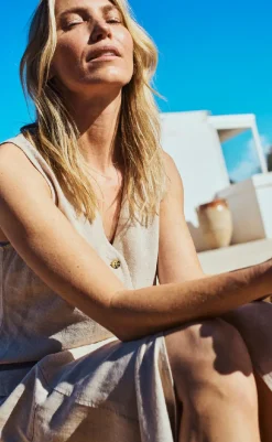 Hot Vest - Lava - Sand Melange Veste