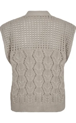 Discount Vest - Limbo - Simply Taupe w. Gold Veste