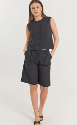 Online Vest - Maeve - Black Veste