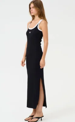 Online Kjole - Drew Contrast Logo - Black Kjoler