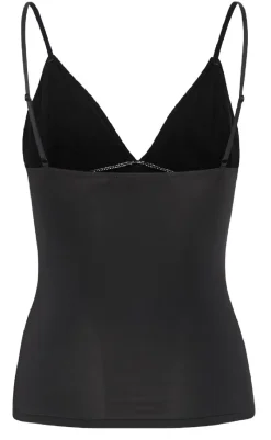 Outlet Top - Cami - Black T-shirts & Toppe