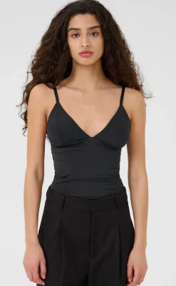 Outlet Top - Cami - Black T-shirts & Toppe