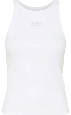 New Top - Drew Rhinestone - Bright White T-shirts & Toppe