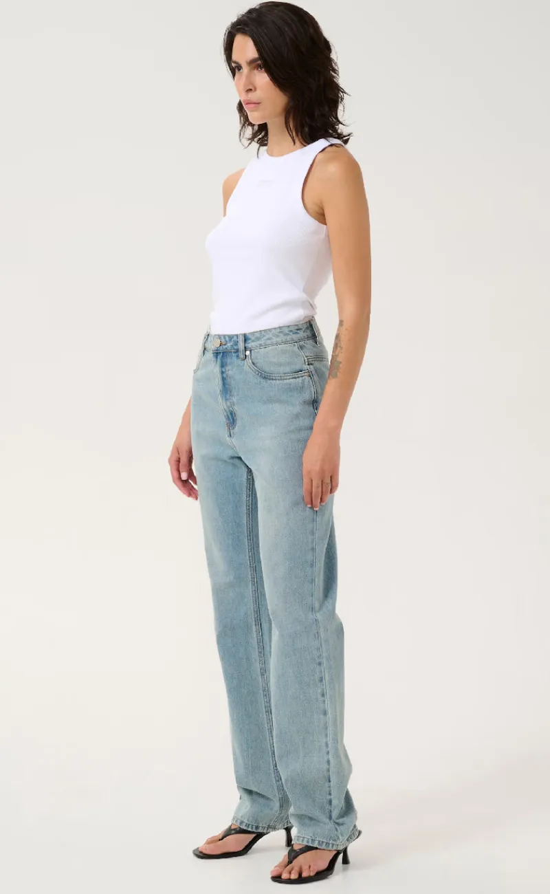 New Top - Drew Rhinestone - Bright White T-shirts & Toppe