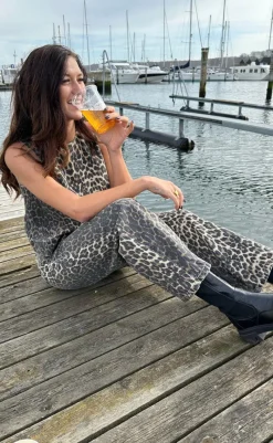 Hot Bukser - Cadian-G - Leopard Mist Bukser & Jeans