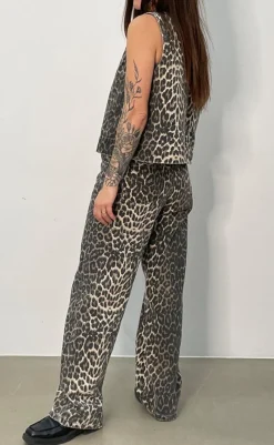 Hot Bukser - Cadian-G - Leopard Mist Bukser & Jeans